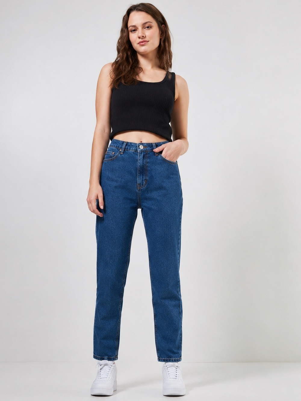 YOUCOM Brazilian Denim / High Rise “Mom Jeans” / Teen Denim  / Women's Jeans